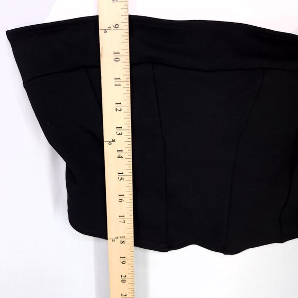 ASOS Design Tank Top Size 8 Contrast Corset Overlay Detail Racer Back - Picture 7 of 10